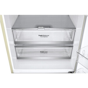 Холодильник LG GC-B569PECM бежевый (двухкамерный)