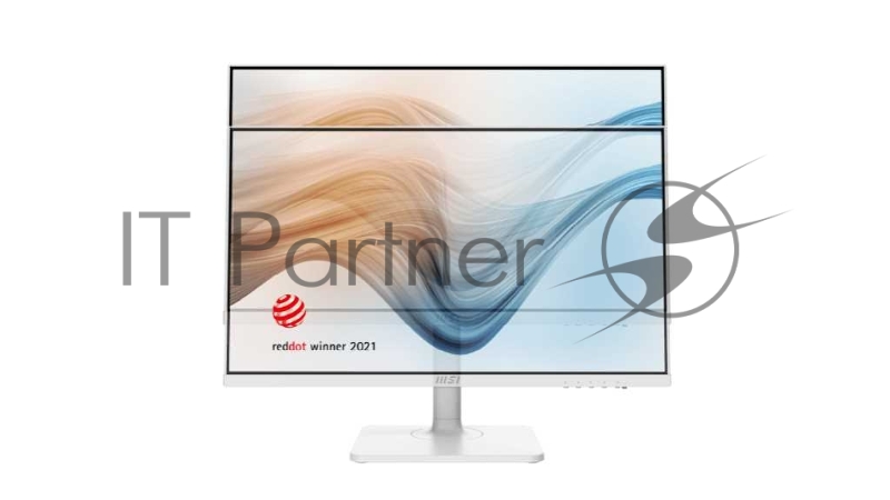 Монитор LCD MSI Modern MD241PW 23.8 16:9 1920х1080(FHD) IPS, nonGLARE, 250cd/m2, H178°/V178°, 1000:1, 100M:1, 16,7 миллионов цветов, 5ms, VGA, HDMI, DP, Swivel, Speakers, Black