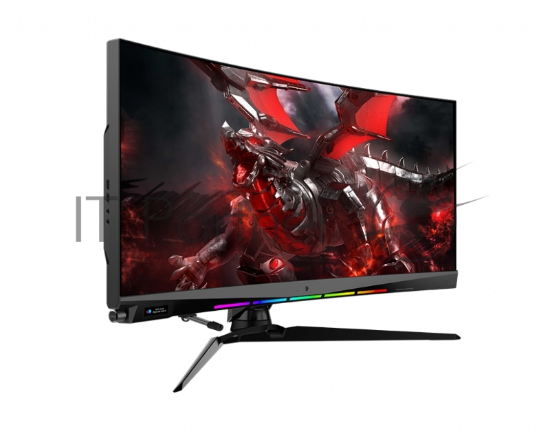 Монитор LCD MSI 9S6-3EA45T-001 Optix MEG381CQR Plus 95,2 cm (37.5) 21:9 3840x1600(UW4K) IPS, nonGLARE, 400cd/m2, H178°/V178°, 1000:1, 100M:1, 1,07 миллиардов цветов, 1ms, 2xHDMI, DP, Height adj, Swivel, Speakers, Black