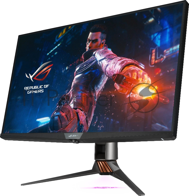 МОНИТОР 32 ASUS Gaming ROG SWIFT PG32UQ Black (IPS, LED, Wide, 3840x2160, 144Hz, 1ms, 178°/178°, 450 cd/m, 1000:1, +DP,