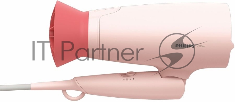 Прибор для укладки волос Philips набор фен + выпрямитель. Цвет розовый
