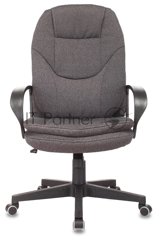 Кресло руководителя Бюрократ CH-868LT Bahama серый крестовина пластик