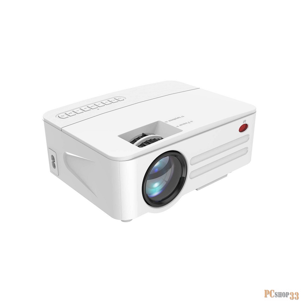 Проектор Hiper Cinema A6 LCD 2500Lm (800x480) 1800:1 ресурс лампы:50000часов 2xUSB typeA 1xHDMI 1кг