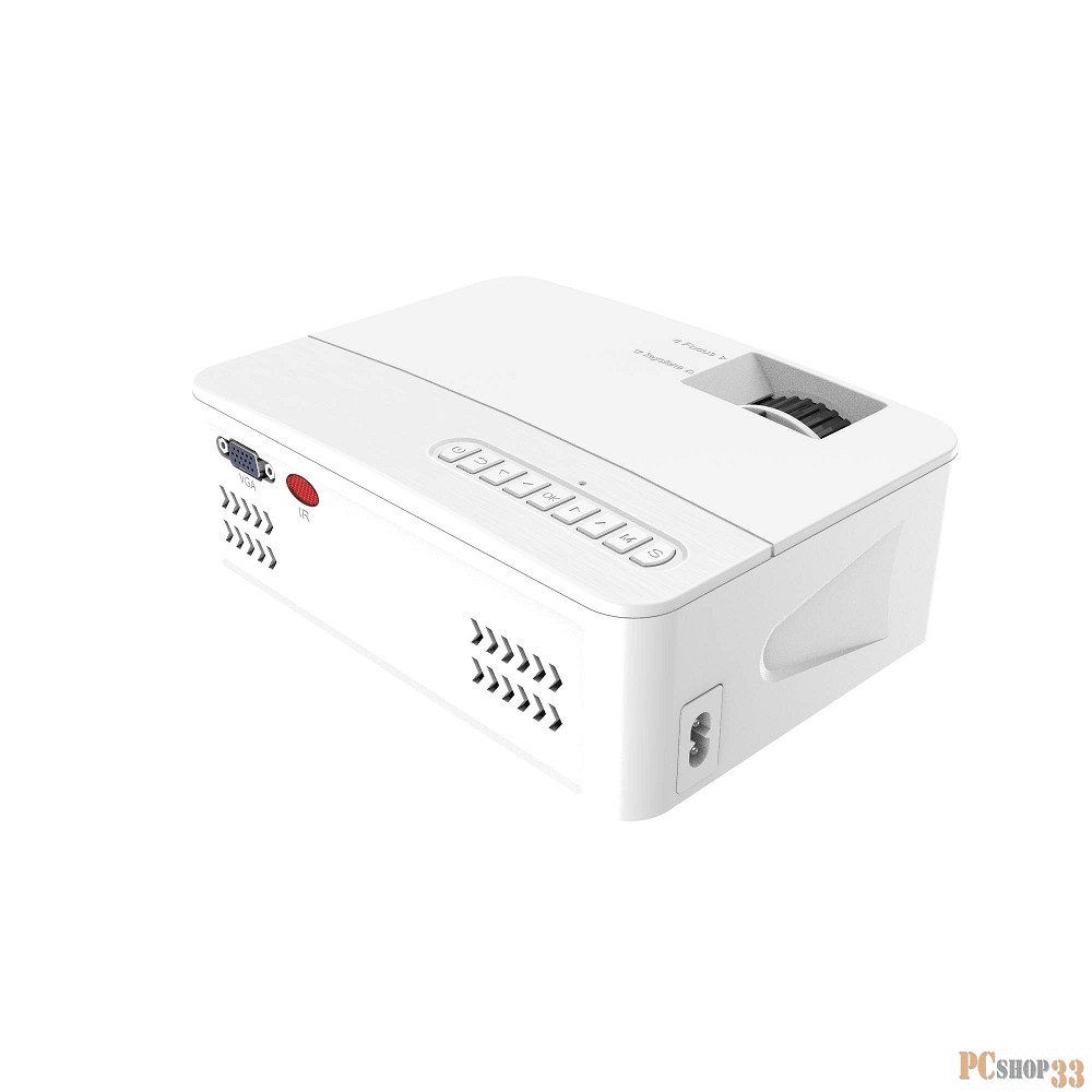 Проектор Hiper Cinema A6 LCD 2500Lm (800x480) 1800:1 ресурс лампы:50000часов 2xUSB typeA 1xHDMI 1кг