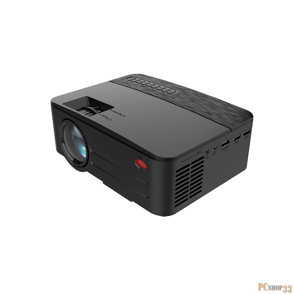 Проектор Hiper Cinema A6 LCD 2500Lm (800x480) 1800:1 ресурс лампы:50000часов 2xUSB typeA 1xHDMI 1кг