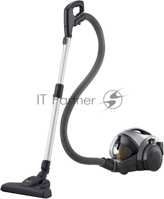 Пылесос LG VC-73209UHAS 2000W, 420W, Kompression, Handle Control, Telescopic, Combi nozzle, Turbo nozzle, Crevice nozzle, 2in1, HEPA13, 1.2L, Fantasy Silver