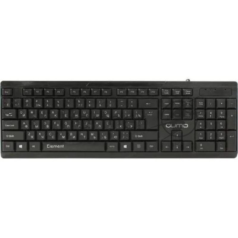 Клавиатура Qumo office Element К65, проводная, 104