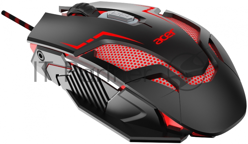 Мышь Acer OMW125 черный оптическая (3200dpi) USB (6but)