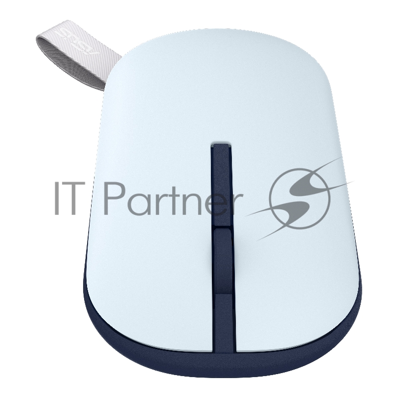 Беспроводная мышь ASUS Marshmallow MD100 синяя (2.4GHz, Bluetooth, 1600 dpi, USB, 3 кнопкиl, Optical, 1 x AA, 90XB07A0-BMU000)