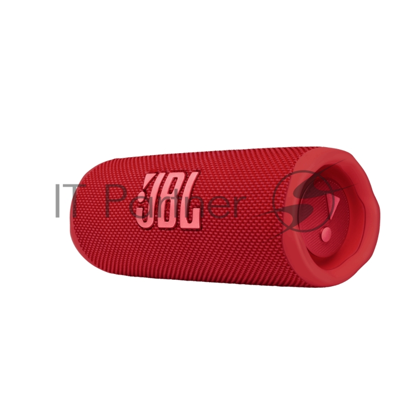 Портативная акустика JBL Flip 6 красный Bluetooth 5.1, время воспроизведения музыки 12 ч, емкость аккумулятора 4800 mAh, время заряда аккумулятора 2,5 ч, цвет красный