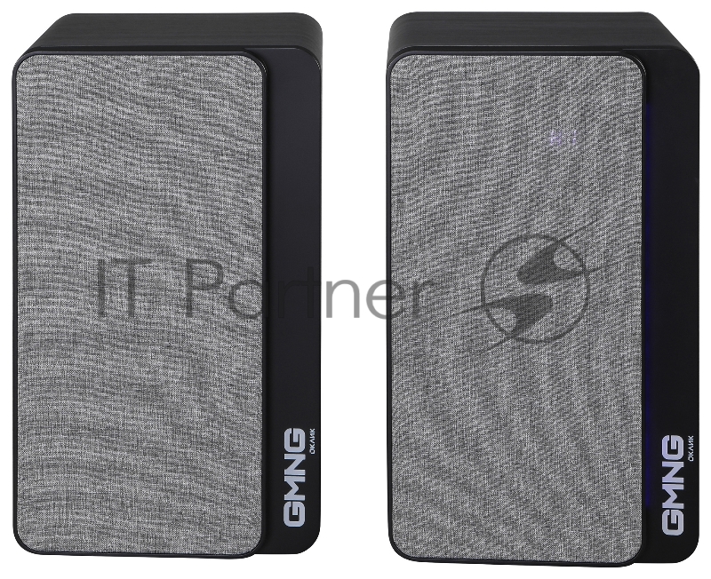 Колонки Оклик GMNG OK-603 2.0 черный 50Вт BT