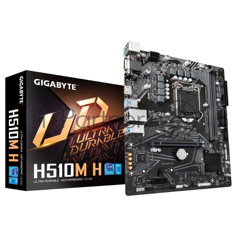 Материнская плата H510 S1200 MATX H510M H 1.3 GIGABYTE