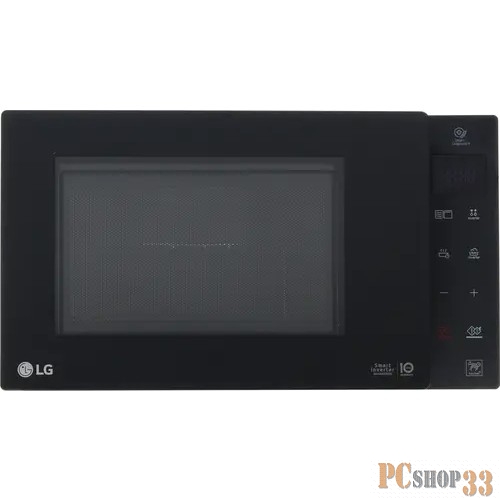 Микроволновая печь LG MH-6336GIB Гриль, 23л, Smart Inverter, равномерное разогревание блюд, равномерное размораживание продуктов, выходная мощность 1000 Вт, потребляемая 1150 Вт, 28 режимов атоприготовления, 4 режима авторазмораживания, кварцевый гри
