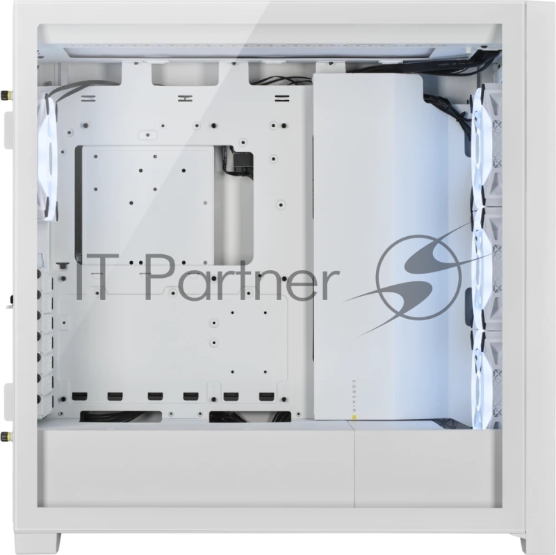 Корпус Corsair iCUE 5000X RGB CC-9011233-WW Mid-Tower, white, Tempered Glass (650393)