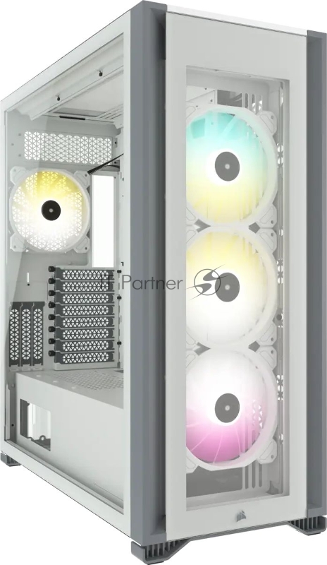 Корпус Corsair iCUE 7000X RGB CC-9011227-WW Full-Tower ATX, white, Tempered Glass (639459)