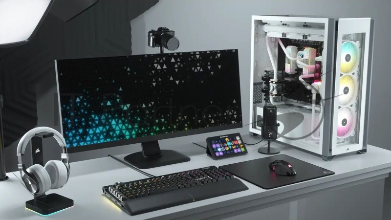 Корпус Corsair iCUE 7000X RGB CC-9011227-WW Full-Tower ATX, white, Tempered Glass (639459)