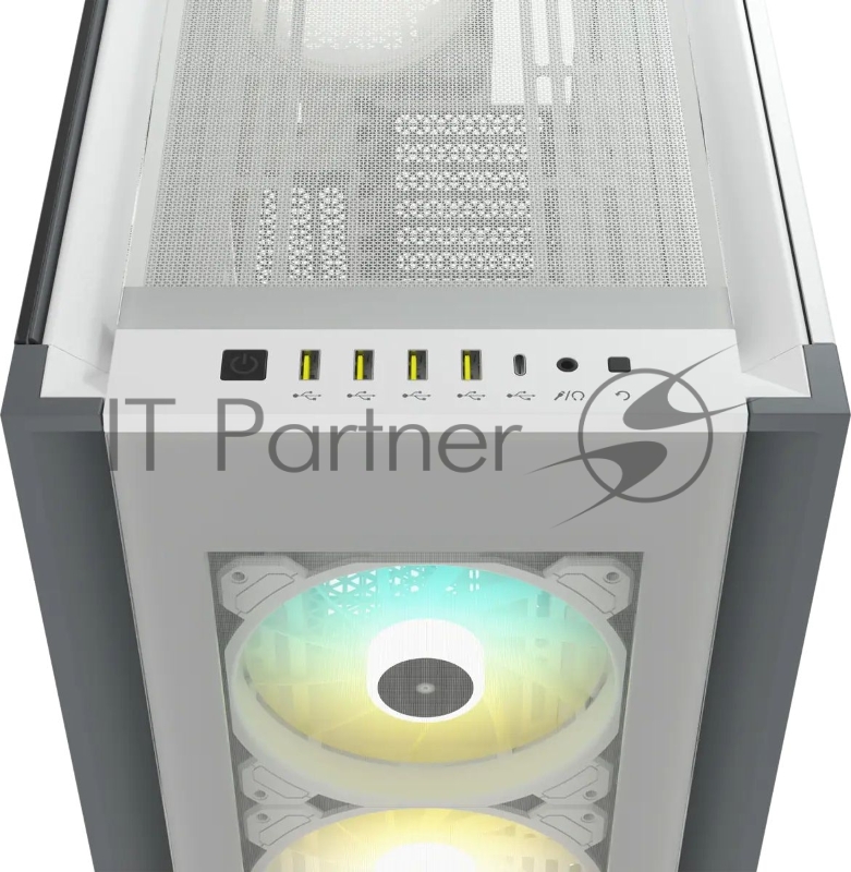 Корпус Corsair iCUE 7000X RGB CC-9011227-WW Full-Tower ATX, white, Tempered Glass (639459)