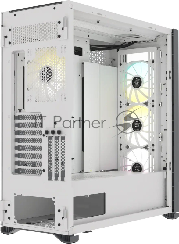 Корпус Corsair iCUE 7000X RGB CC-9011227-WW Full-Tower ATX, white, Tempered Glass (639459)