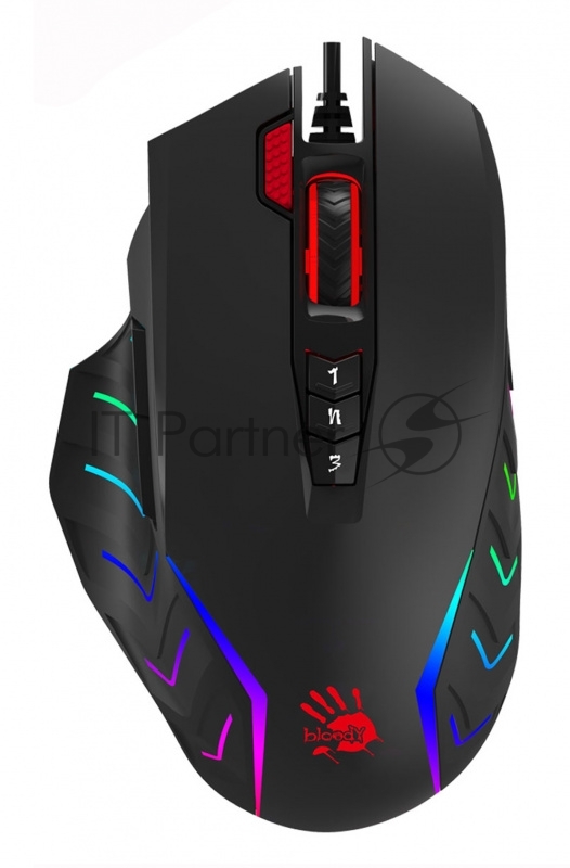 Мышь A4Tech Bloody P97 черный оптическая (5000dpi) USB3.0 (9but)