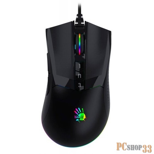 Мышь A4Tech Bloody W90 Max черный оптическая (10000dpi) USB