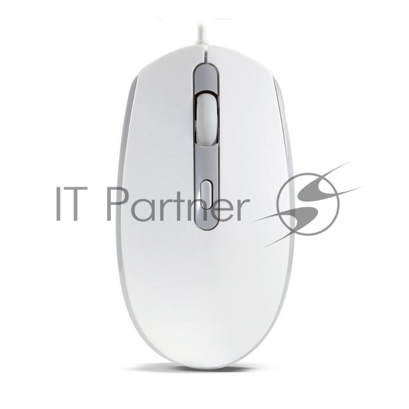 Мышь проводная Smartbuy ONE 280-W бело-серая (SBM-280-WG) / 40
