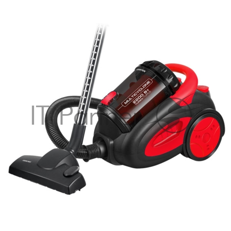 Пылесос Centek CT-2520 черный/красный