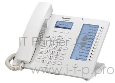 VoIP-телефон Panasonic KX-HDV230RU (LAN) белый