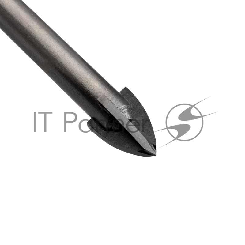 Сверло по стеклу и керамике 12 мм 4 грани шестигранный хвостовик Kranz