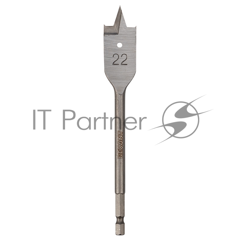 Сверло перовое по дереву 22х152 мм (шестигранный хвостовик) Kranz