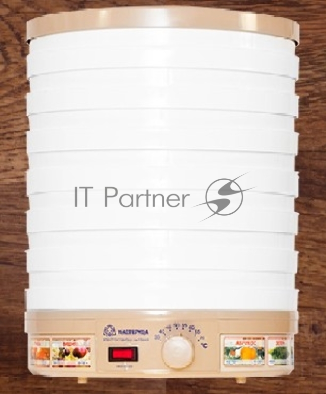 Сушилка для овощей Ротор Мастерица ЭСБ-15/25-450, 7 поддонов, 25 л, вентилятор, круглая