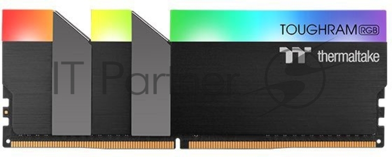Модуль памяти 64GB Thermaltake DDR4 3600 DIMM TOUGHRAM RGB Black Gaming Memory R009R432GX2-3600C18A Non-ECC, CL18, 1.35V, Heat Shield, XMP 2.0, Kit (2x32GB), RTL (526715)