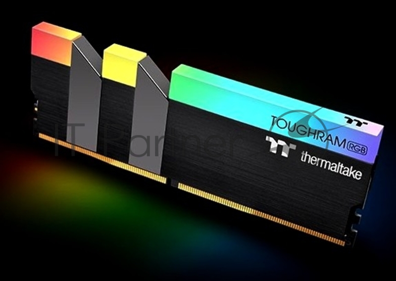 Модуль памяти 64GB Thermaltake DDR4 3600 DIMM TOUGHRAM RGB Black Gaming Memory R009R432GX2-3600C18A Non-ECC, CL18, 1.35V, Heat Shield, XMP 2.0, Kit (2x32GB), RTL (526715)