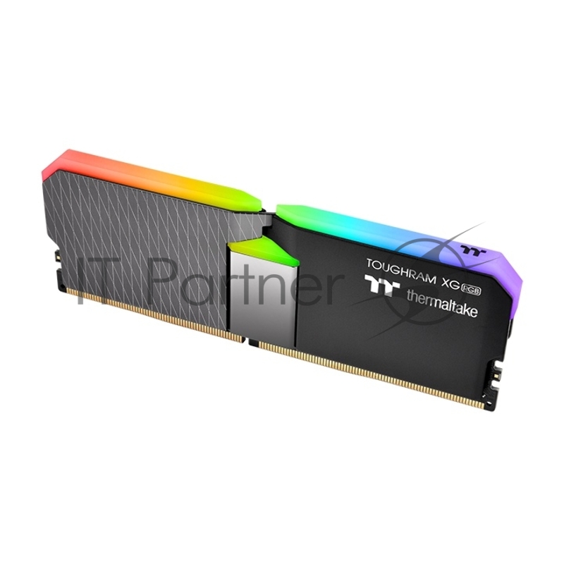 Модуль памяти 16GB Thermaltake DDR4 3600 DIMM TOUGHRAM XG RGB Black Gaming Memory R016D408GX2-3600C18A Non-ECC, CL18, 1.35V, Heat Shield, XMP 2.0, Kit (2x8GB), RTL (523103)