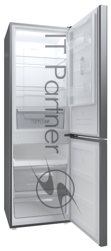 Холодильник Hyundai CC3006F нержавеющая сталь (двухкамерный)