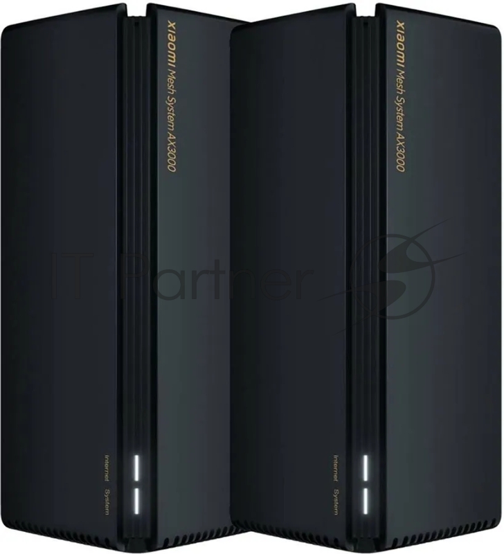 Маршрутизатор Xiaomi Mesh System AX3000 RA82 (DVB4287GL) (2-pack) Black (743221) DVB4287GL
