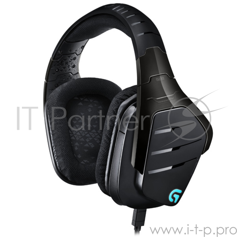 Гарнитура Logitech G633 Artemis Spectrum RGB 7.1 Surround Gaming Headset, с регулятором громкости, черный