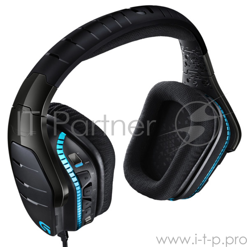 Гарнитура Logitech G633 Artemis Spectrum RGB 7.1 Surround Gaming Headset, с регулятором громкости, черный