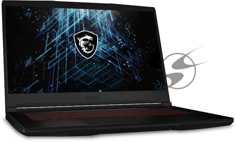 Ноутбук MSI GF63 Thin 11UD-221RU Core i5 11400H 8Gb SSD512Gb NVIDIA GeForce RTX 3050 Ti 4Gb 15.6 IPS FHD (1920x1080) Windows 10 Home black WiFi BT Cam