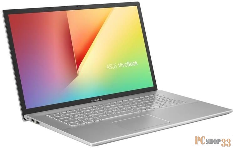 Ноутбук Asus X712EA-BX592W Pentium Gold 7505 8Gb SSD256Gb Intel UHD Graphics 17 TN HD+ (1440x720) Windows 11 WiFi BT Cam