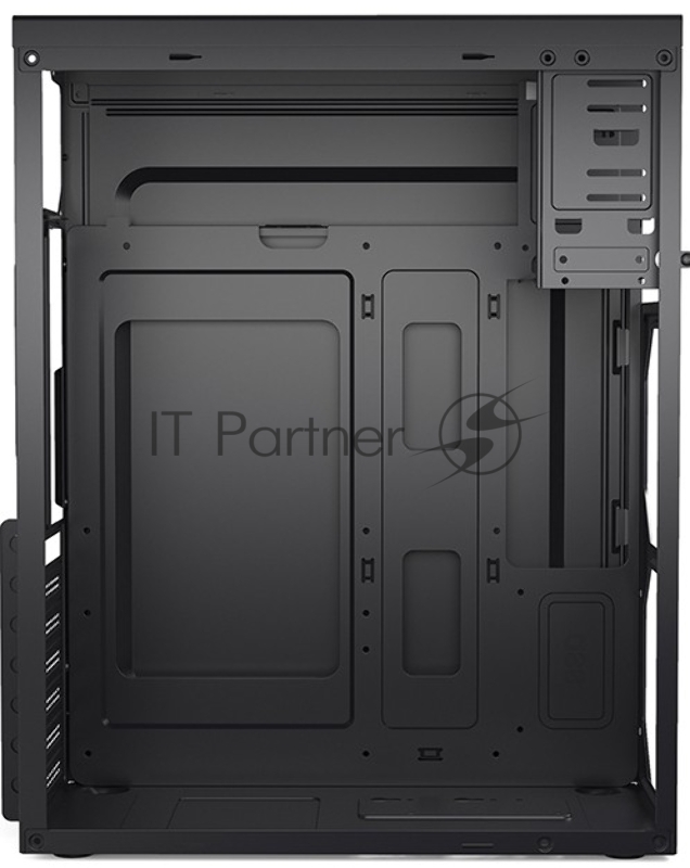 Корпус CBR PCC-ATX-J02-450W ATX Miditower J02, c БП PSU-ATX450-12EC, 2*USB 2.0, HD Audio+Mic, Black