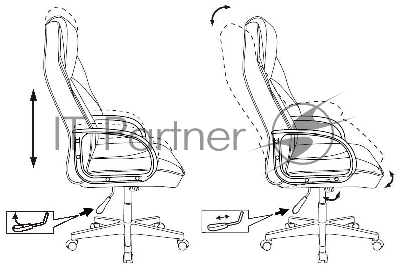 Кресло игровое Zombie VIKING XS черный эко.кожа крестовина пластик