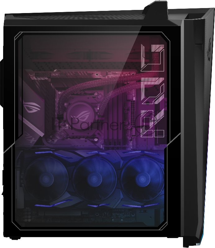 Компьютер Asus ROG Strix G15CE-51140F0370 black (Core i5 11400F/16Gb/1Tb/512Gb SSD/noDVD/3080 10Gb/Dos) (90PF02P1-M003V0)