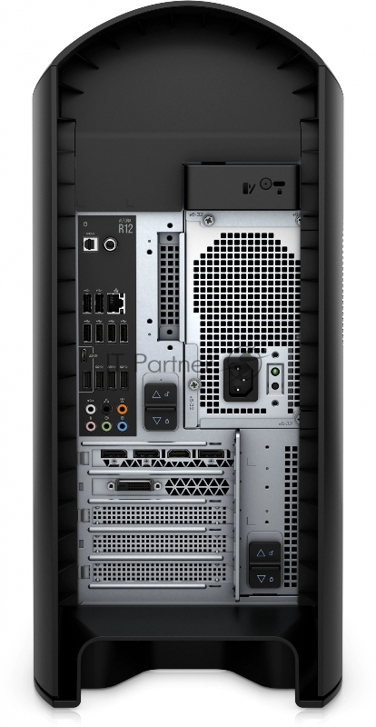 Компьютер Alienware Aurora R12 MT Core i9 11900F (2.5) 32Gb SSD1Tb RTX3080Ti 12Gb Windows 11 GbitEth WiFi BT 1000W клавиатура мышь белый