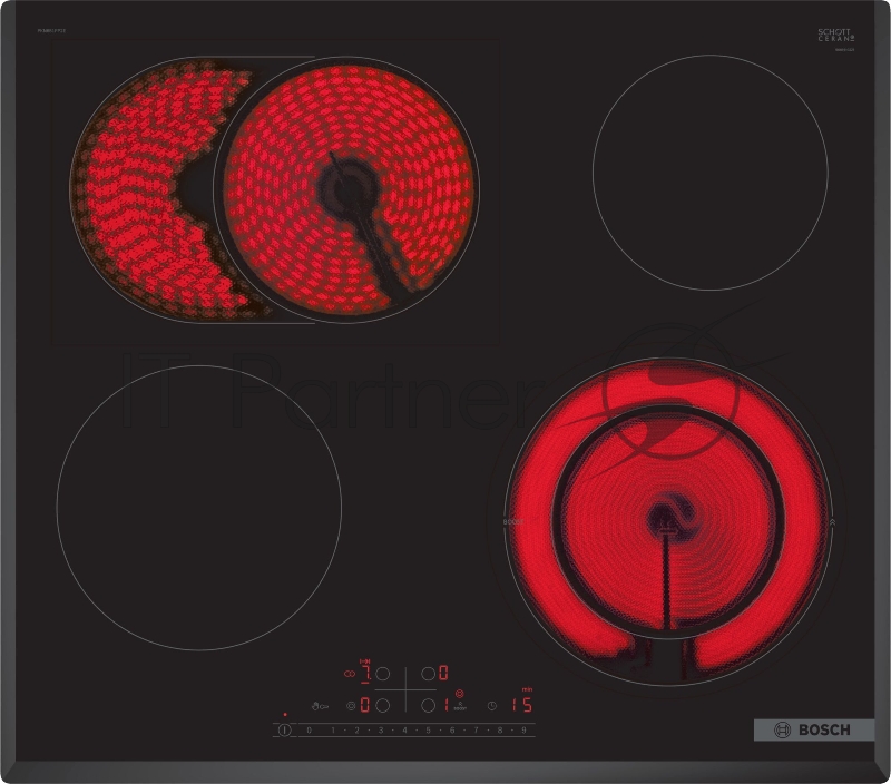Варочная поверхность Bosch PKN651FP2E черный