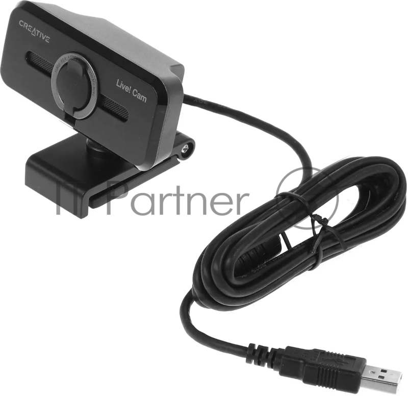 Камера Web Creative Live! Cam SYNC 1080P V2 черный 2Mpix (1920x1080) USB2.0 с микрофоном