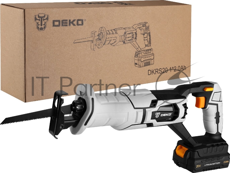Сабельная пила Deko DKRS20 аккум. 3000ход/мин