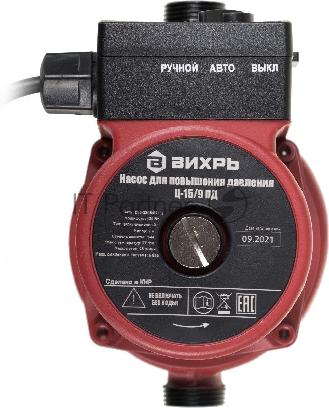 Насос для повышения давления Ц-15/9 ПД Вихрь 68/7/13