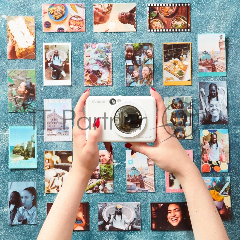 Камера моментальной печати Canon Zoemini S2 ZV-223-PW