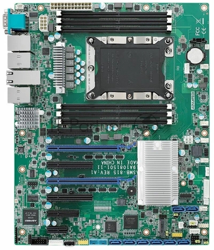 Материнская плата Advantech ASMB-815-00A1E LGA 3647-P0 Intel® Xeon® Scalable ATX Server Board with 6 DDR4, 5 PCIe x8 or 2 PCIe x16 and 1 PCIe x8, 8 SATA3, 6 USB3.0, Dual GbE LAN