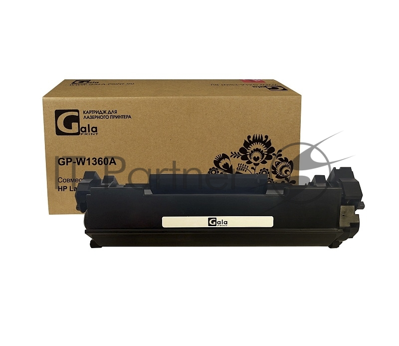 Картридж GP-W1360A для принтеров HP LaserJet M211/M236 1100 копий без чипа GalaPrint